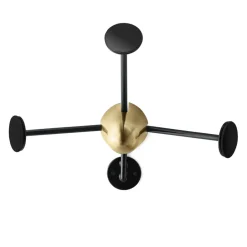 Perchero de pared Matégot, -latón*GUBI Online