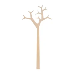 Perchero de pared Tree wall Special Edition 194 cm, Pino con acabado blanco*Swedese New