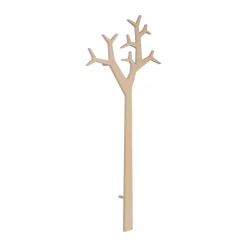 Perchero de pared Tree wall Special Edition 194 cm, Pino con acabado blanco*Swedese New