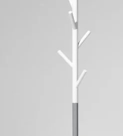 Perchero de pie Sticks, blanco-plata*SMD Design Outlet