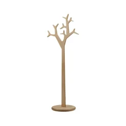Perchero de suelo Tree, Roble lacado transparente*Swedese Online