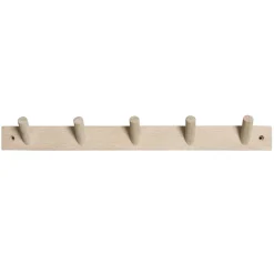 Perchero Else natural, 5 ganchos*Byon Outlet
