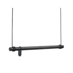 Perchero Swing, Oak black, l, cuerda negra*LIND DNA Sale