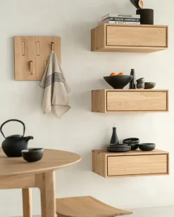 Perchero Utilitile wall hanger, Roble*Ethnicraft Outlet