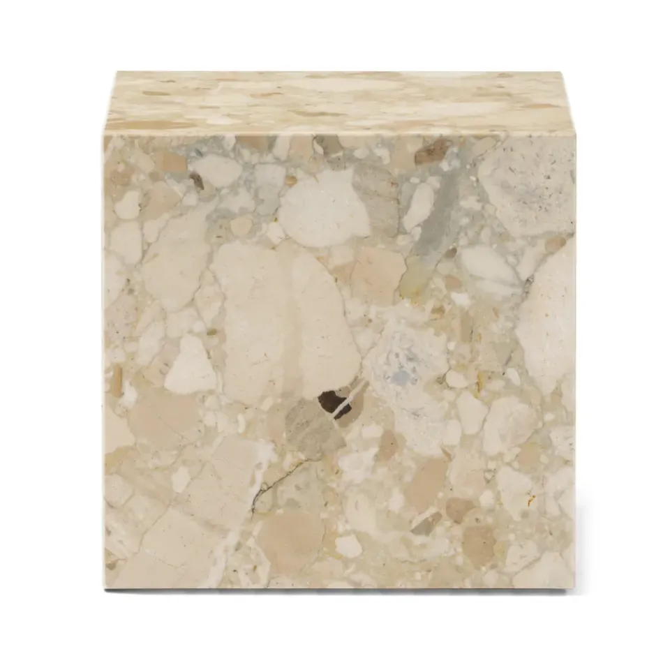 Piedestal Plinth Cubic 40x40 cm, Kunis Breccia*Audo Copenhagen Sale