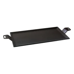 Placha, 4 mm acero al carbono, superficie para freír 45x22 cm*Kockums Jernverk Online