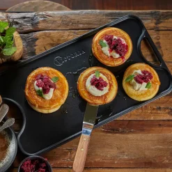 Plancha de hierro fundido reversible 25x47 cm,*Victoria Discount