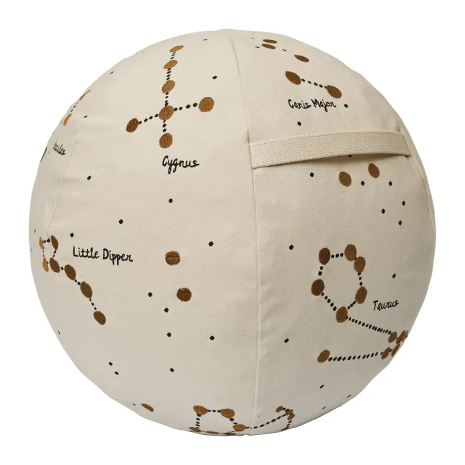 Puf de asiento Constellation, Undyed, Ø50 cm*Ferm Living Outlet
