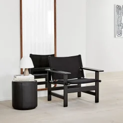 Puf Mono , Cuero omni 307 cognac - Ø55 cm*Fredericia Furniture Hot