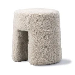 Puf Sequoia, Piel de oveja Moonlight*Fredericia Furniture Hot