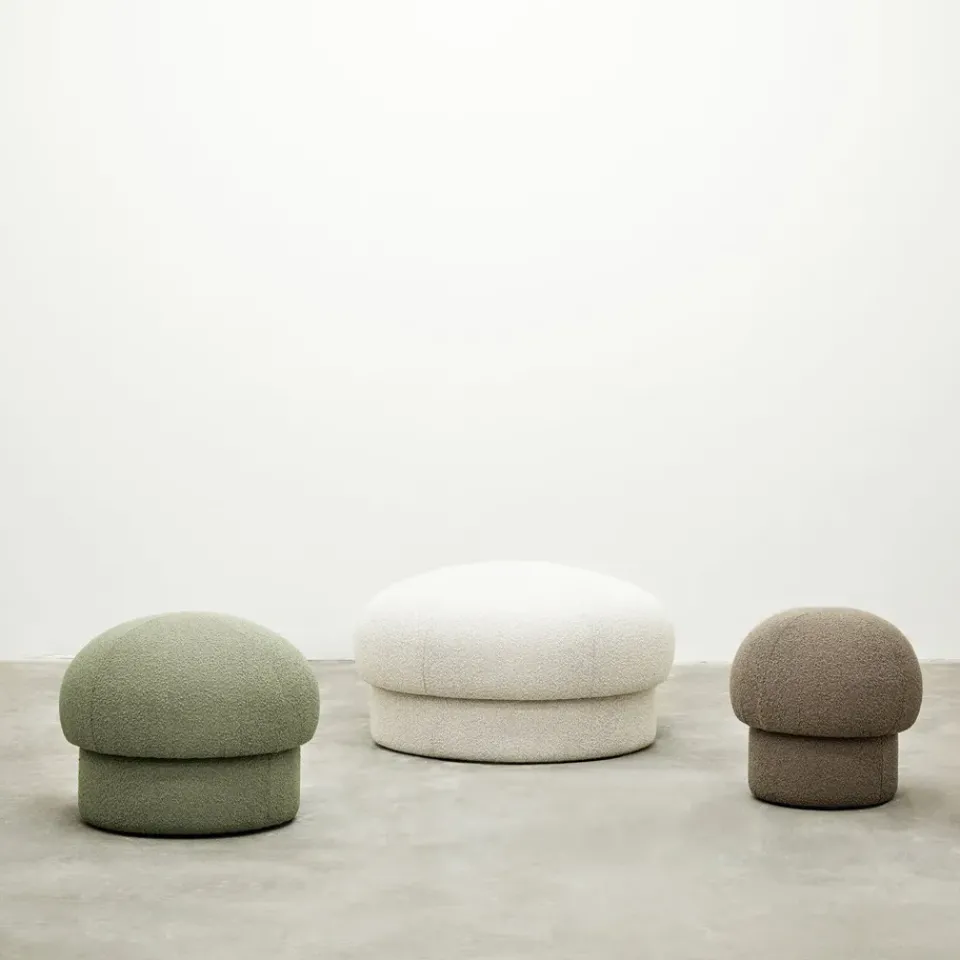 Puf Uno Ø94 cm, Cream*Design House Stockholm New
