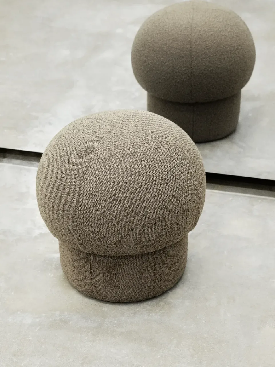 Pufe Uno Ø50 cm, Brown*Design House Stockholm Best