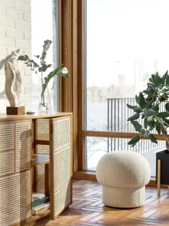Pufe Uno Ø50 cm, Cream*Design House Stockholm Discount