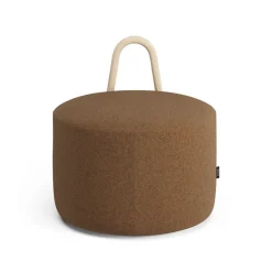 Puff Amstelle mediano con respaldo fresno lacado natural, Main Line Flax 15*Swedese Discount