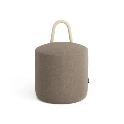Puff Amstelle pequeño roble lacado natural, Main Line Flax 23*Swedese Best