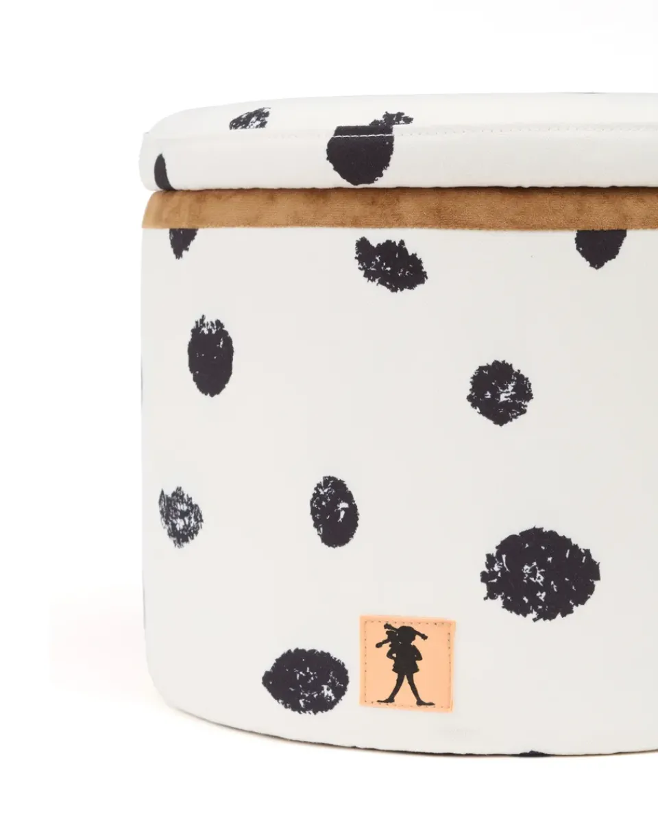 Puff con almacenamiento Pippi Ø40x30,5 cm,*Kid's Concept Best