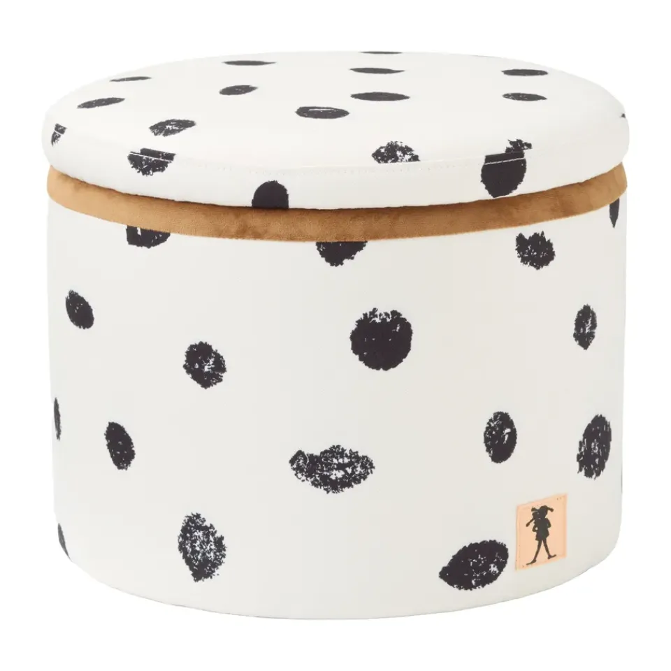 Puff con almacenamiento Pippi Ø40x30,5 cm,*Kid's Concept Best
