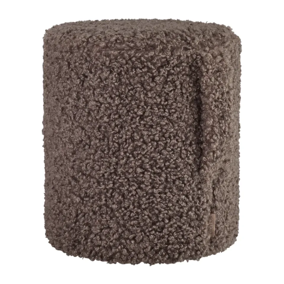 Puff de asiento Teddy, Espresso, Ø35 × 40 cm*Blomus Online