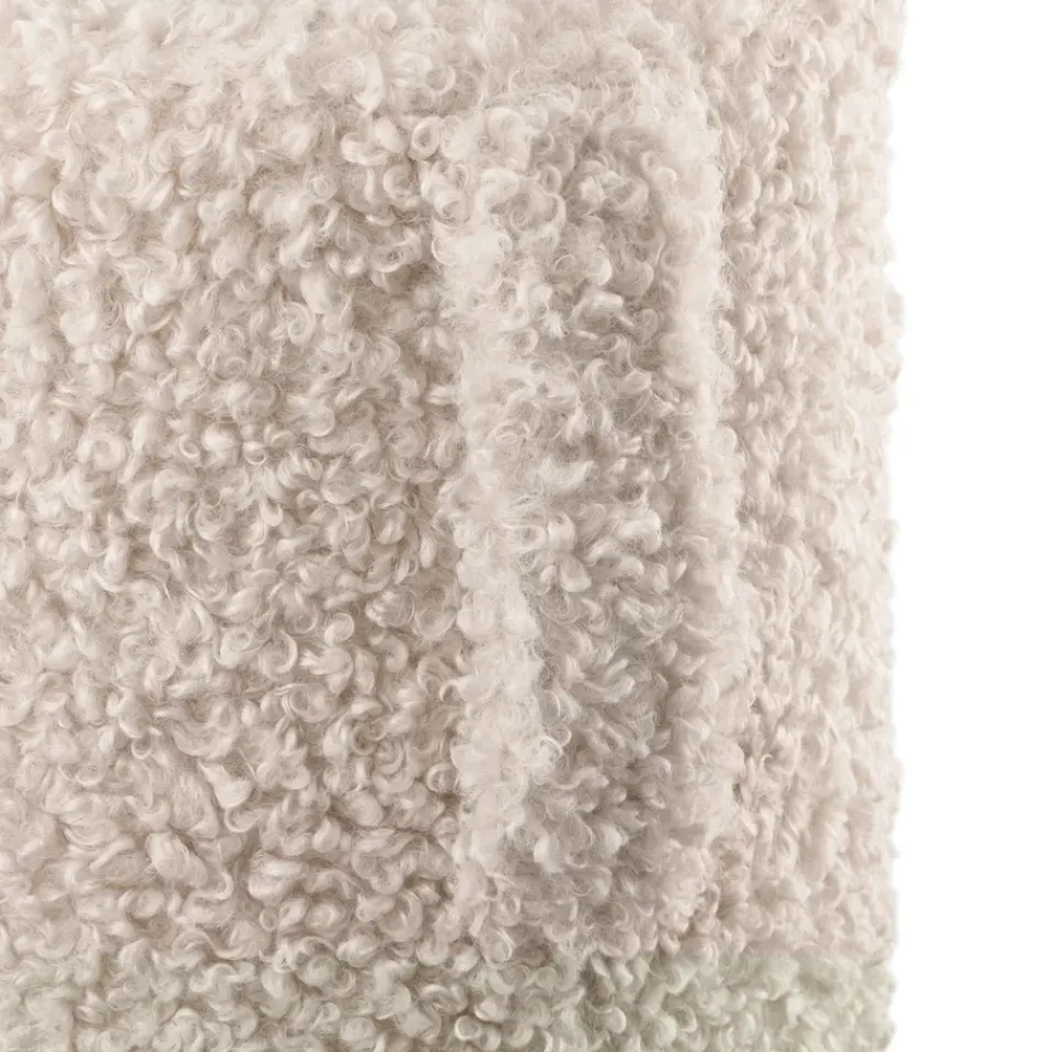 Puff de asiento Teddy, Moonbeam, Ø35 × 40 cm*Blomus Clearance