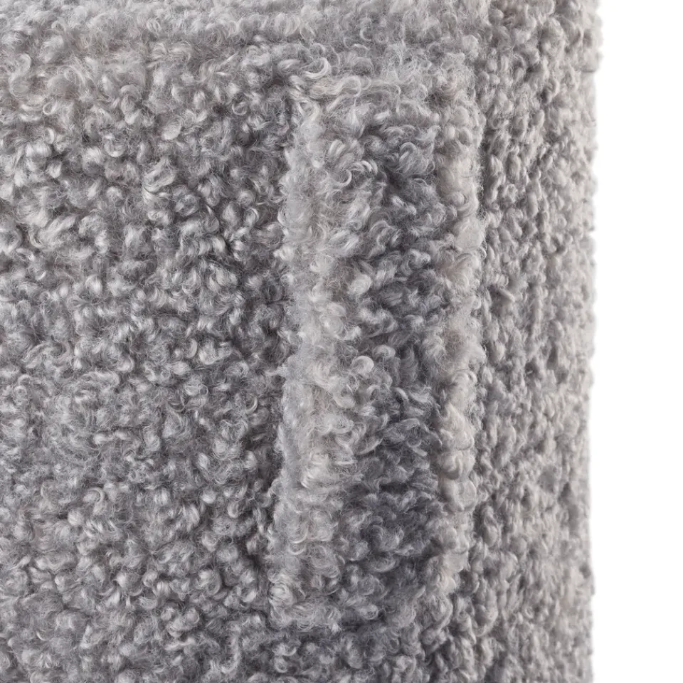 Puff de asiento Teddy, Sharkskin, Ø35 × 40 cm*Blomus Best