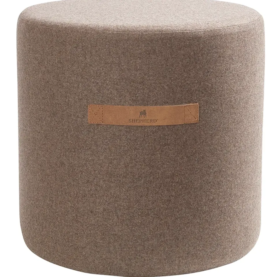 Puff Sara 40 cm, Cappuccino*Shepherd of Sweden Discount