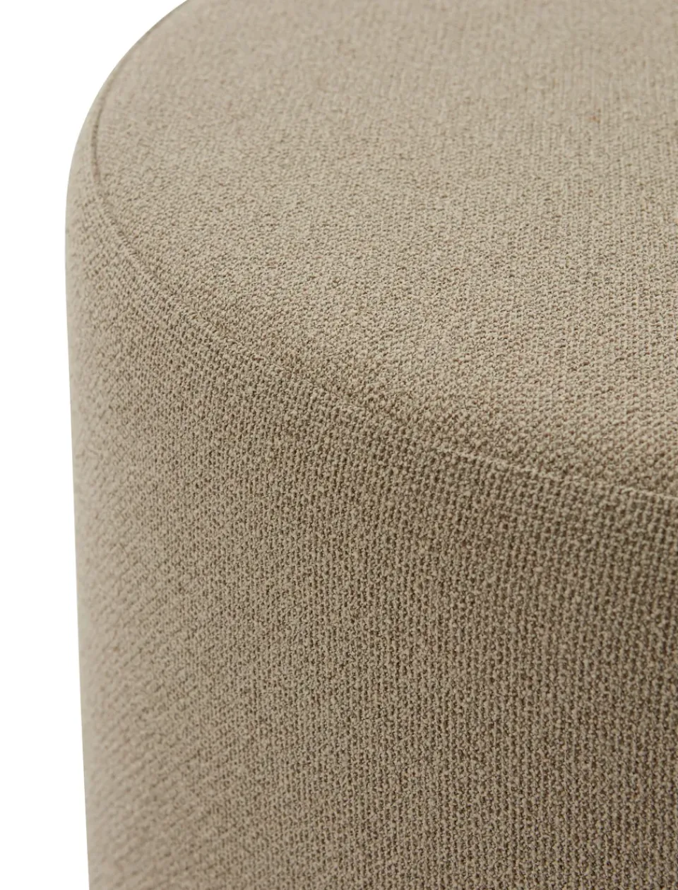 Puff Stilla bouclé, Taupe*AYTM Outlet