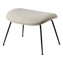 Reposapiés Beetle Ottoman totalmente tapizado conic base, Plain 0025-black*GUBI Discount