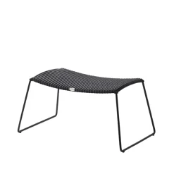 Reposapiés Breeze, Black*Cane-line Outlet