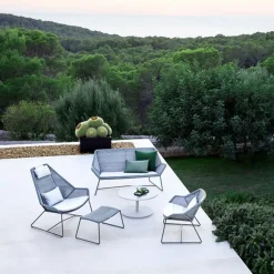 Reposapiés Breeze, Black*Cane-line Outlet