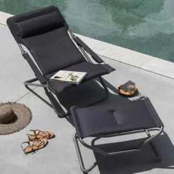 Reposapiés Transabed Next BeComfort, Silver*Lafuma