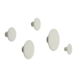 Set de 5 colgadores The dots, Off White*Muuto Best
