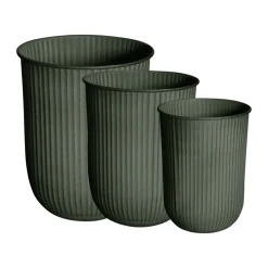 Set de 3 macetas Out stripe, Green*DBKD Hot