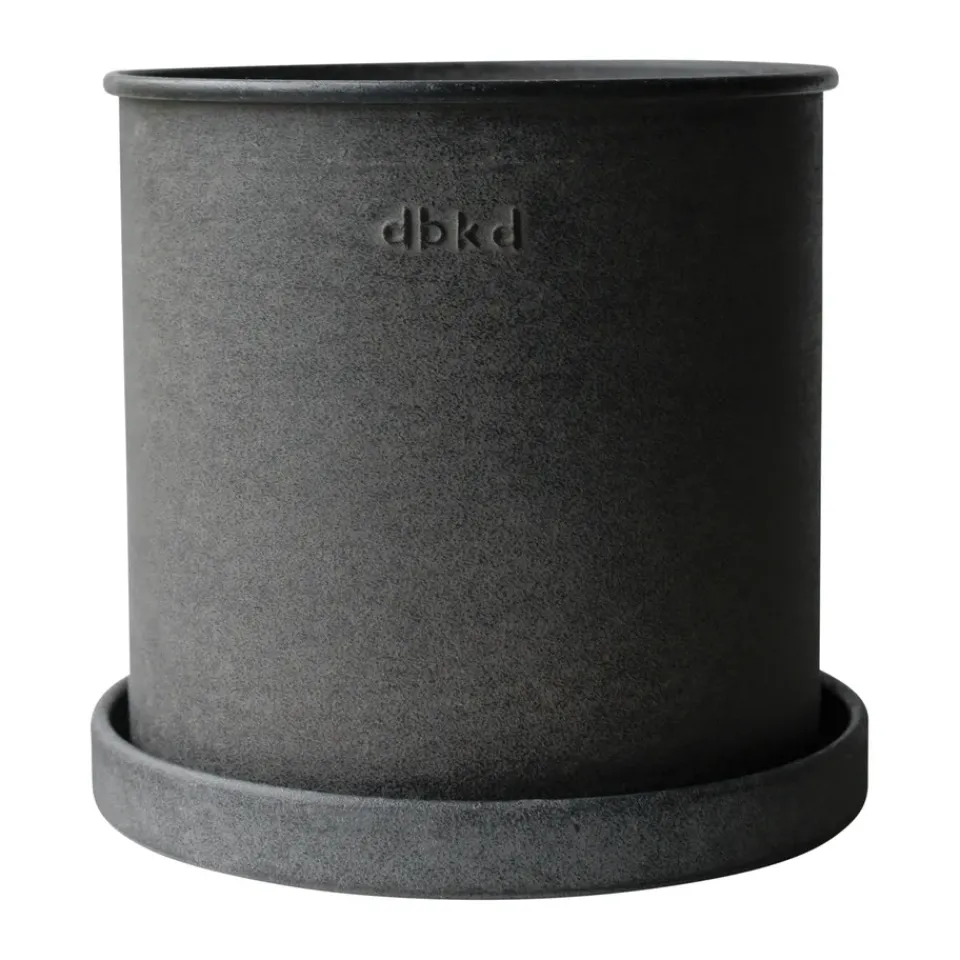 Set de 2 macetas Plant pot small, Black*DBKD Discount