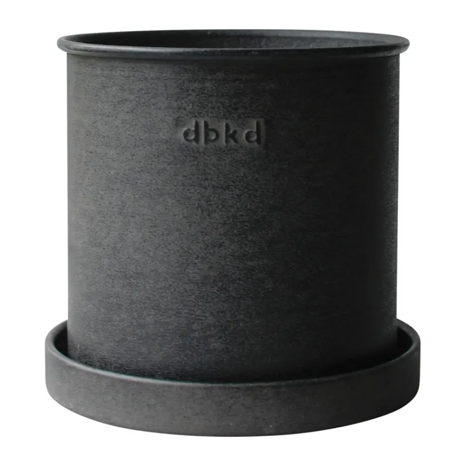 Set de 2 macetas Plant pot small, Black*DBKD Discount