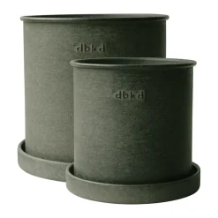 Set de 2 macetas Plant pot small, Green*DBKD Online