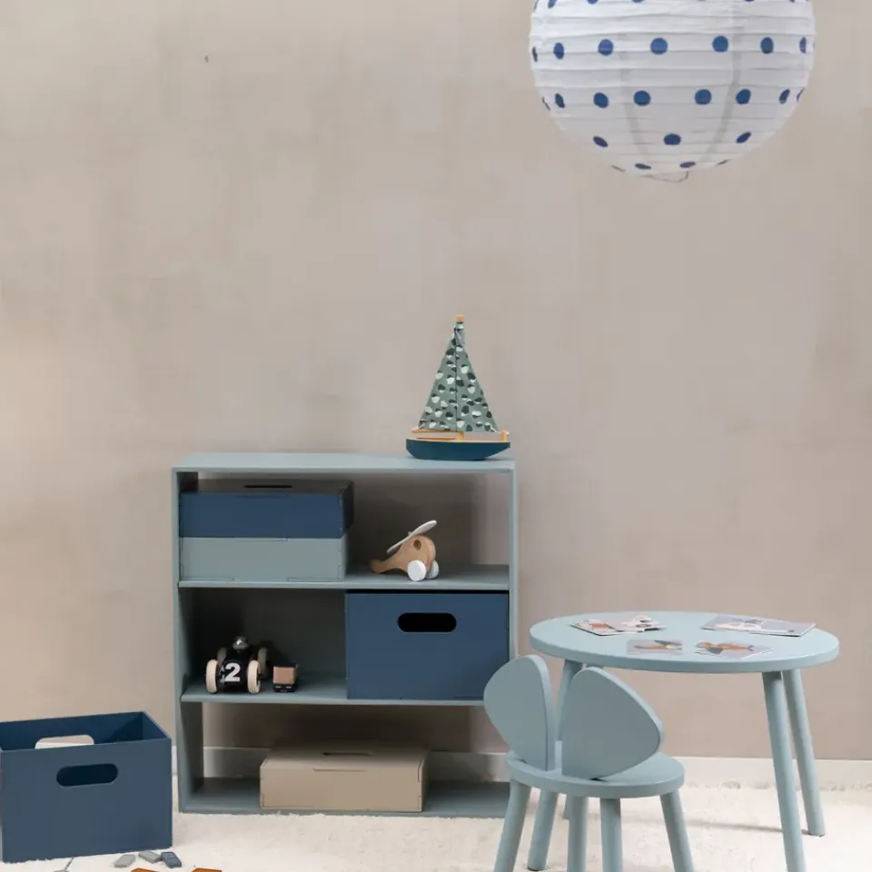 Set silla + mesa infantil Mouse, oliva*Nofred Outlet