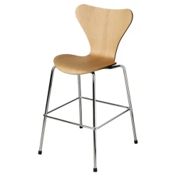 Silla 3177 Series 7 Junior cromo, Oak*Fritz Hansen Outlet