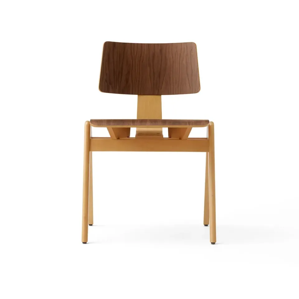 Silla auxiliar Daystak RD1, Beech-walnut*&Tradition New