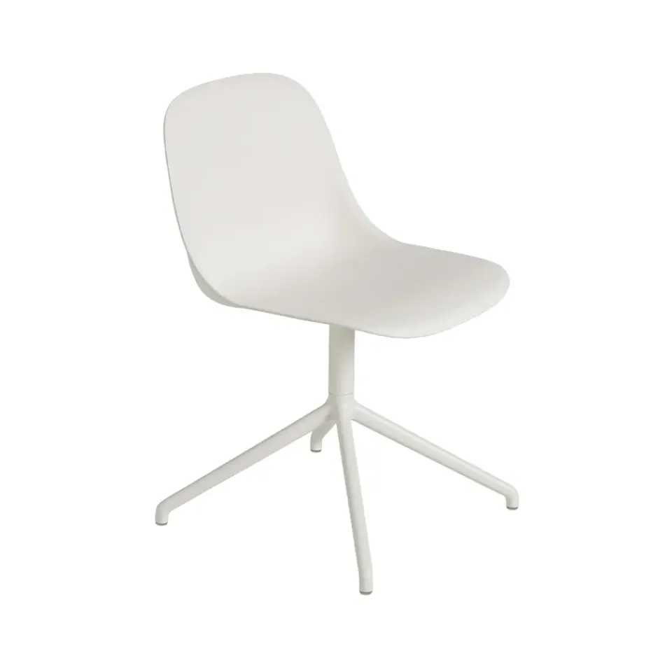 Silla auxiliar Fiber, Natural white-White (plástico)*Muuto Outlet
