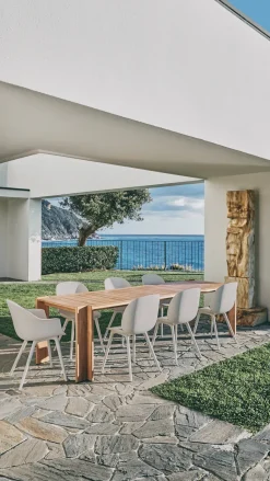 Silla Bat Dining Outdoor, Alabaster white*GUBI Outlet