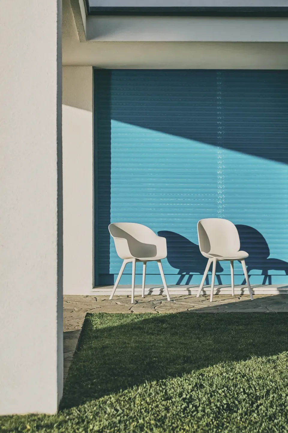 Silla Beetle Dining Outdoor, Alabaster white*GUBI Hot