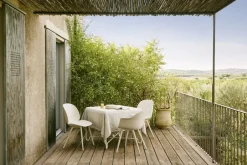Silla Beetle Dining Outdoor, Alabaster white*GUBI Hot