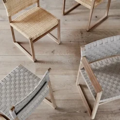 Silla BM61, Estructura de ratán aceitada*Fredericia Furniture Online
