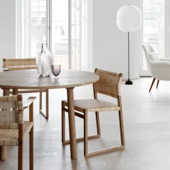 Silla BM61, Estructura de ratán aceitada*Fredericia Furniture Online
