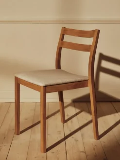 Silla Boda, Asiento tapizado, roble off-white*Ferm Living Outlet