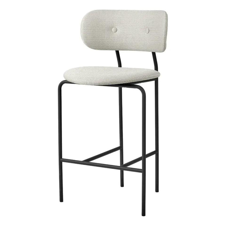 Silla Coco counter chair fully upholstered, Eero special FR 106-black*GUBI Clearance