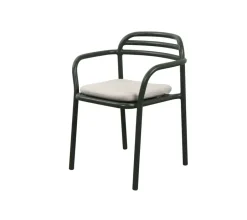Silla con reposabrazos Bliss, Dark green*Cane-line Online