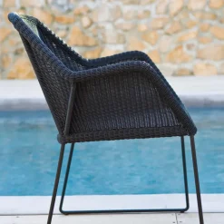 Silla con reposabrazos Breeze, White grey*Cane-line Hot