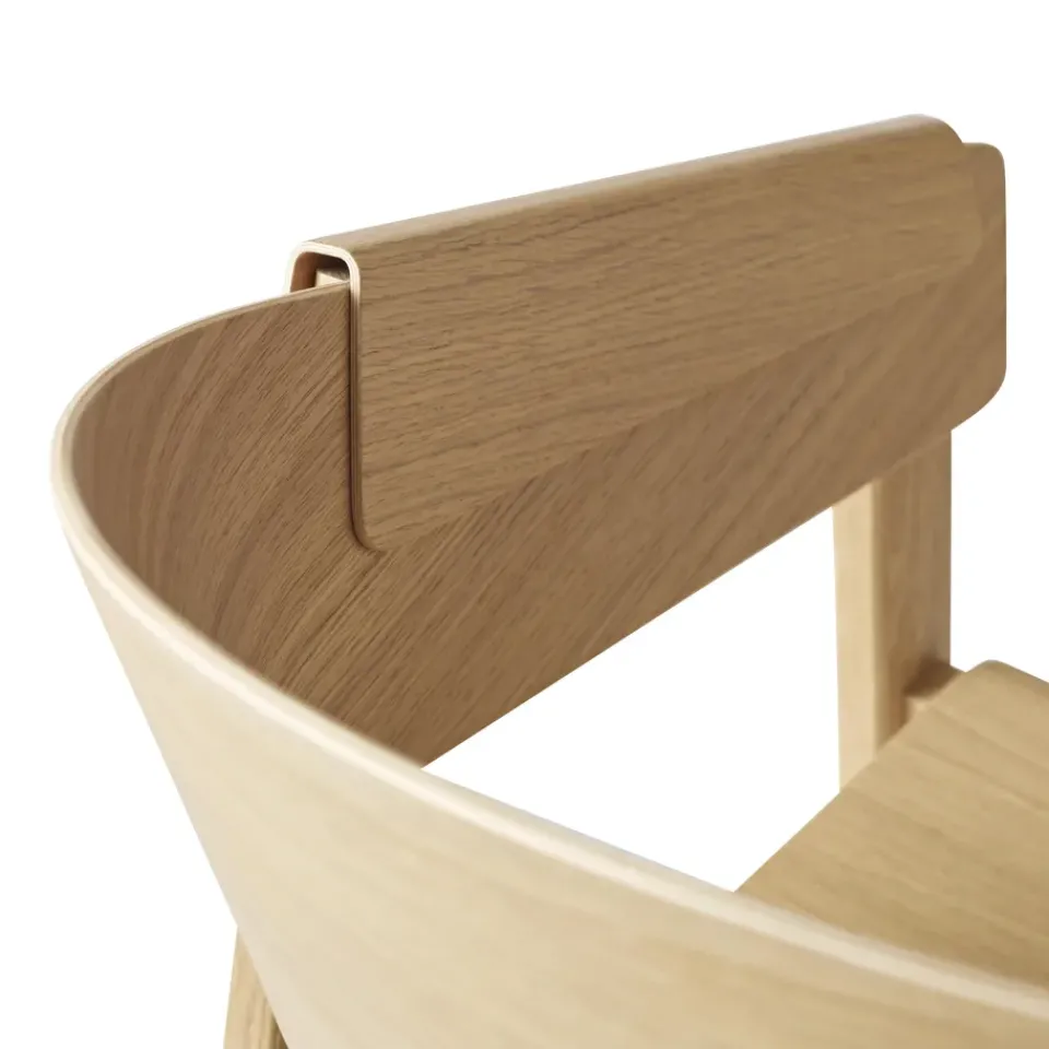 Silla con reposabrazos Cover, roble*Muuto Clearance
