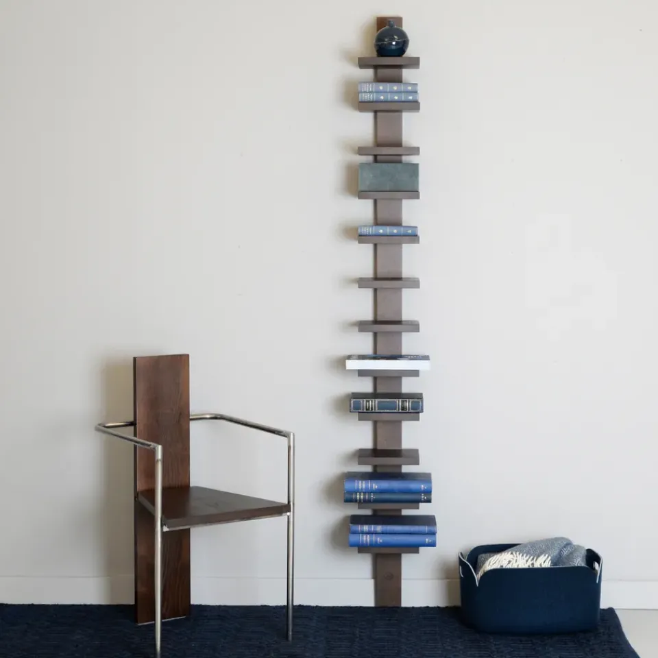 Silla con reposabrazos Concrete, Base arcilla con acabado cobrizo*Källemo Hot